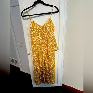 Whimsical yellow Mauve jumper size 0